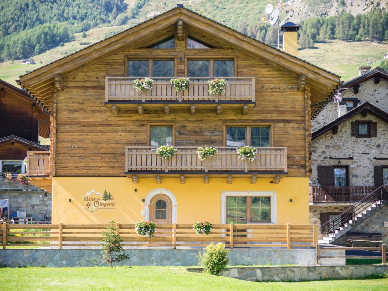 Вілла Chalet 4 Stagioni Лівіньо Екстер'єр фото